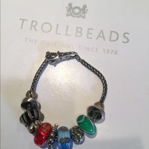 Authentic TROLLBEADS bracelet